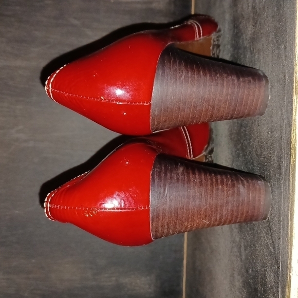 ARTTURO CHIANG MAROON HEEL PUMPS - Picture 4 of 13